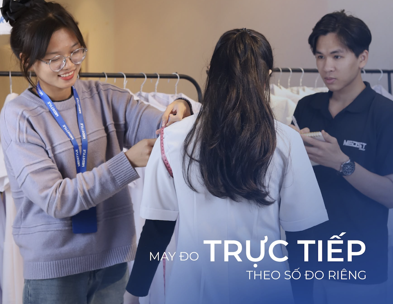 Logo thêu trên đồng phục